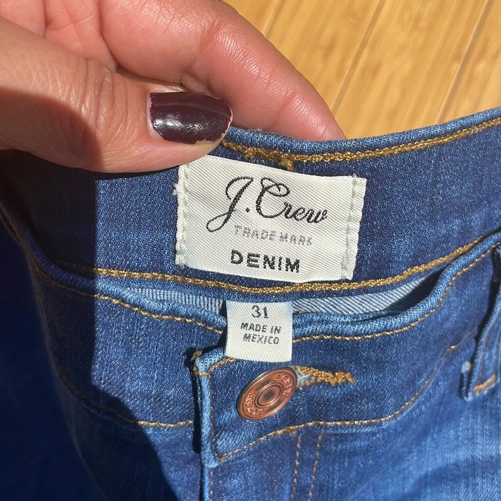 J.Crew Denim Raw Hem Shorts - Picture 2 of 4